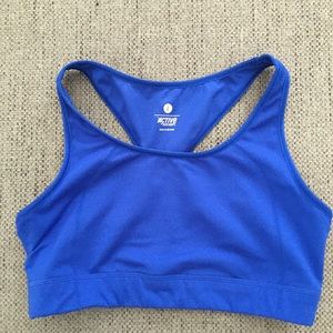 Bright blue sports bra! OLD NAVY